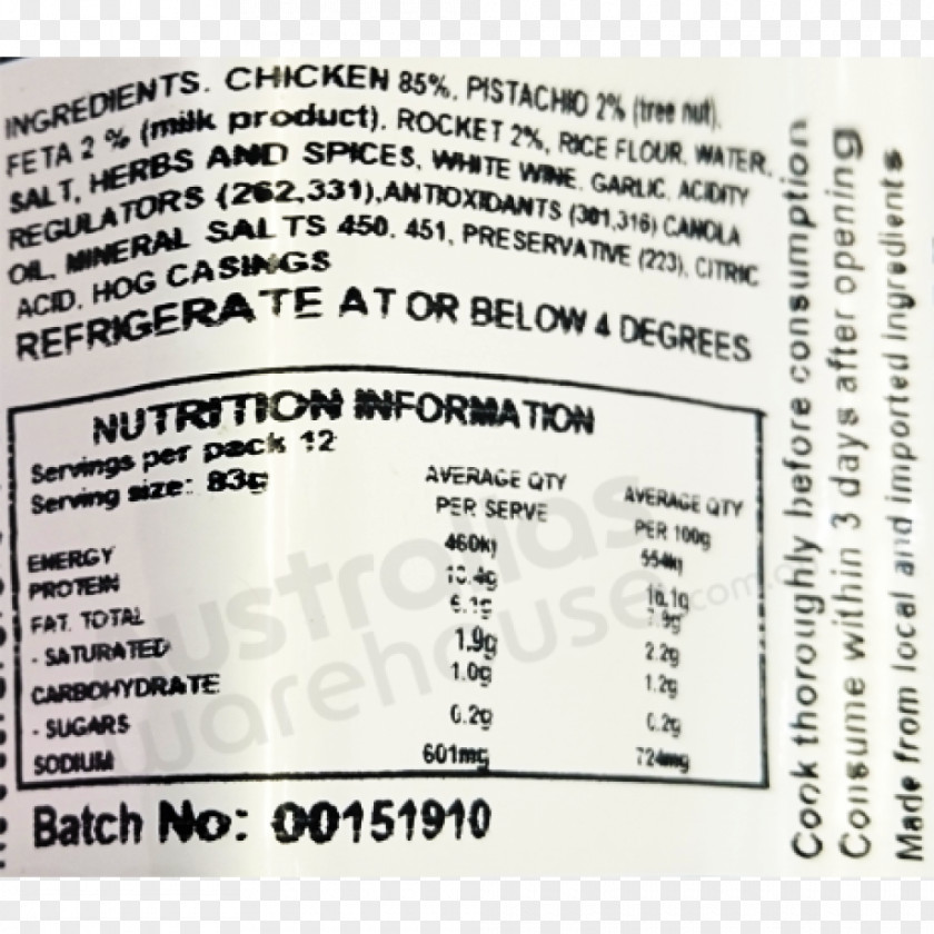Chicken Sausage Document Line Brand PNG