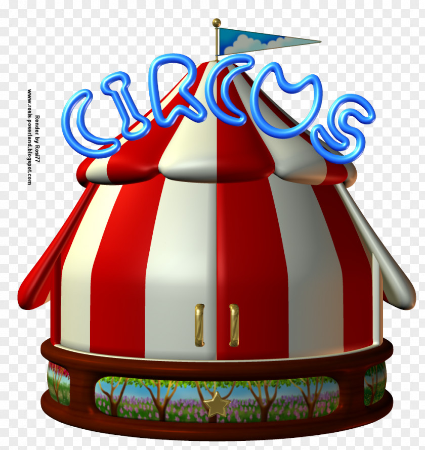 Circus Banner Recreation Clip Art PNG
