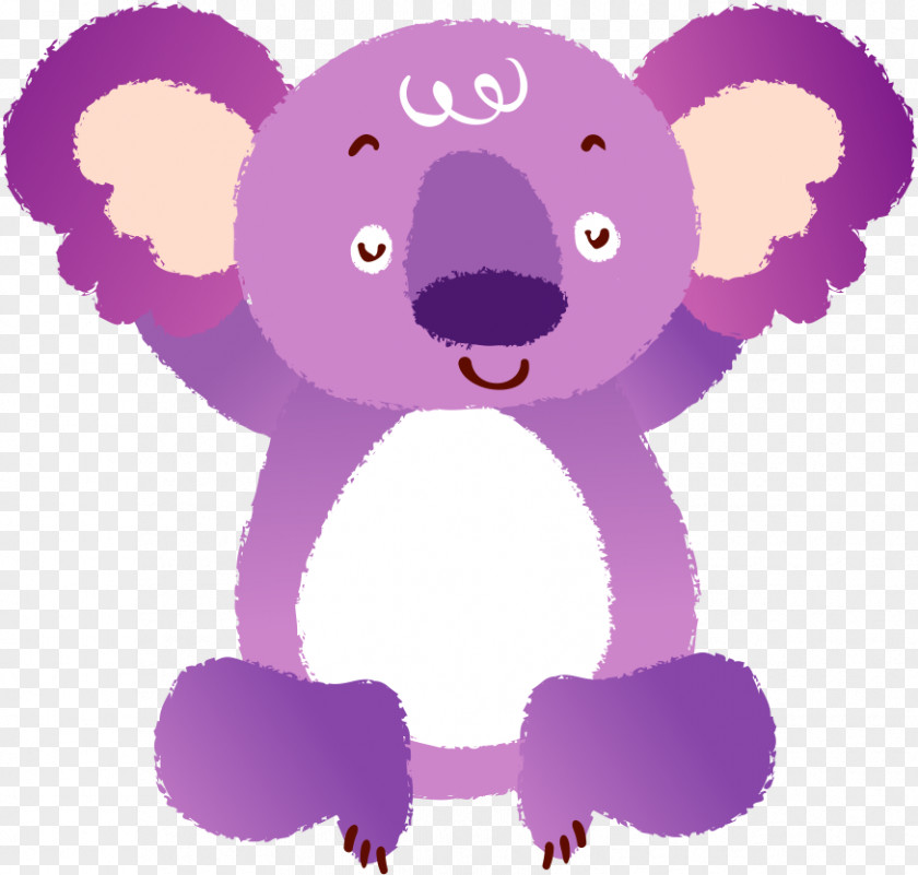 Cute Koala Cartoon PNG