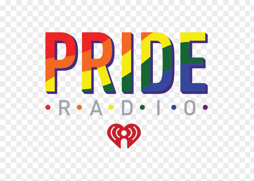 Logo IHeartRADIO Brand Pride Radio Font PNG