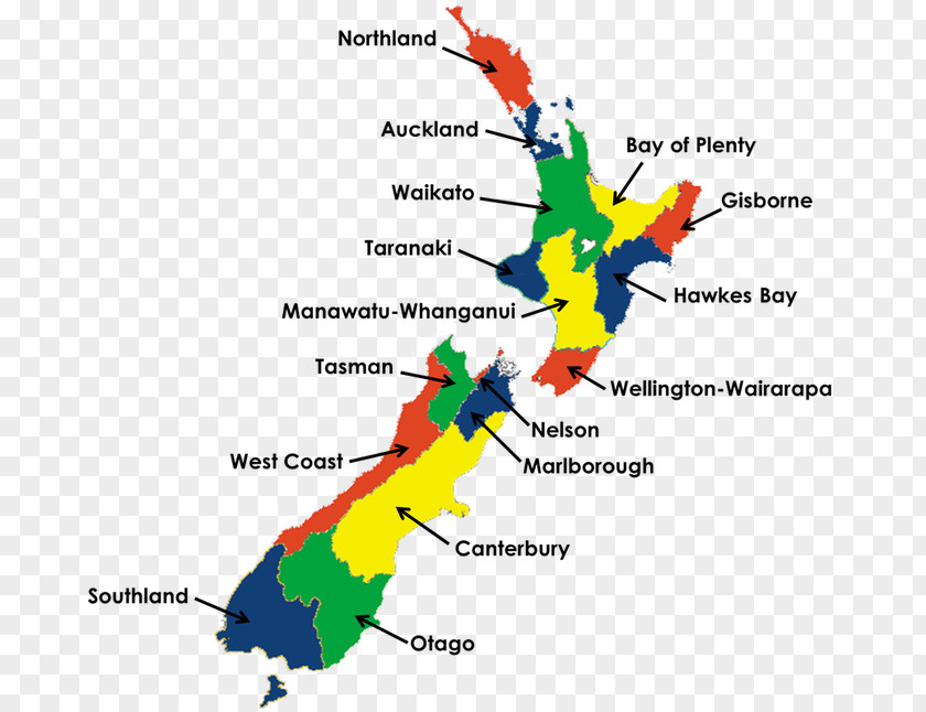 Map Region Of New Zealand Dollar Geography Northland PNG