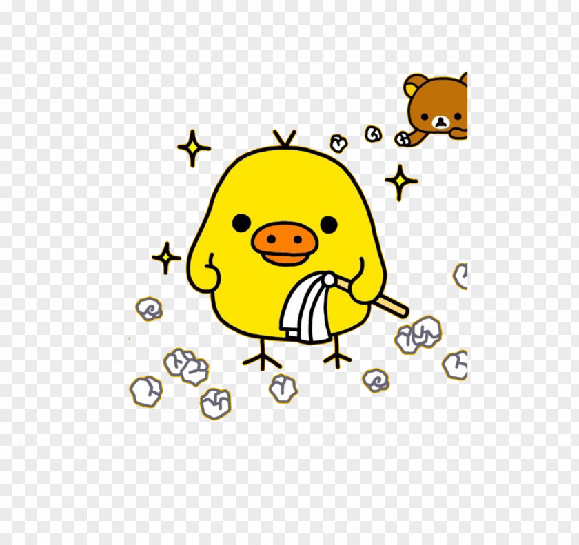 Piggy Yellow Duckling Bear Winnie The Pooh Rilakkuma Hello Kitty Kavaii PNG