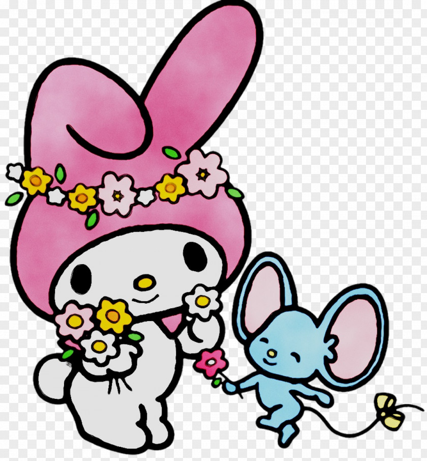 Rabbit My Melody Hello Kitty Sanrio Purin PNG