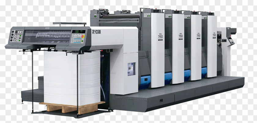 Recreational Machines Standard Paper Size Offset Printing Printer PNG