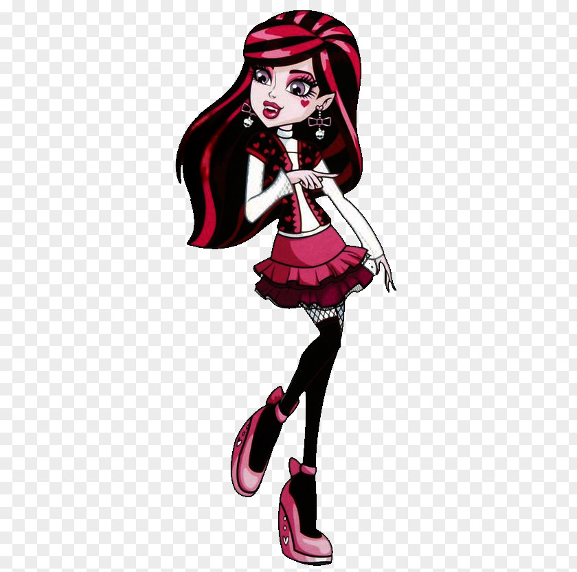 Vampire Monster High Count Dracula Doll Frankie Stein PNG