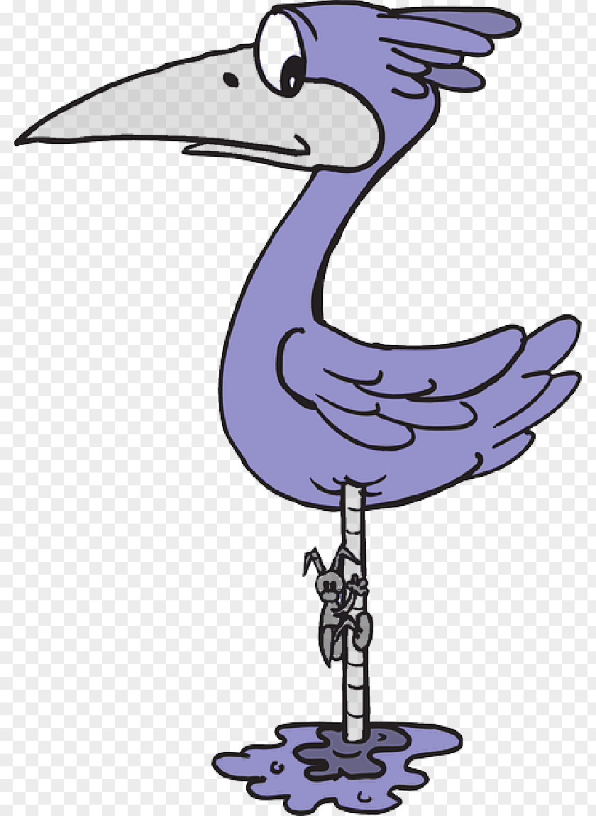 Cartoon Bugs Clip Art Duck Heron Free Content PNG