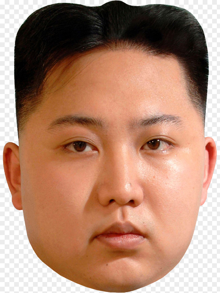 Kim Jong-un North Korea Mask Face Celebrity PNG