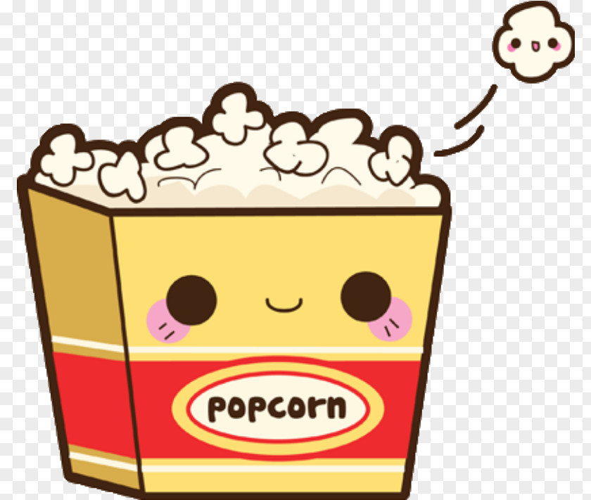 Marshmallow Drawing Kawaii Popcorn Illustration Caramel Corn PNG