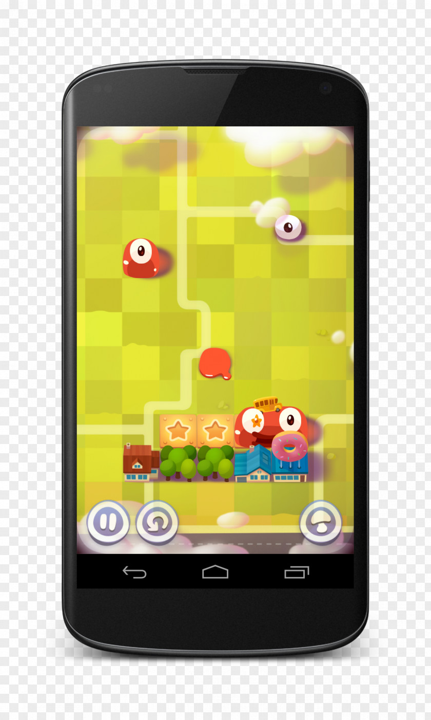 Smartphone Feature Phone Pudding Monsters Arcade Game PNG