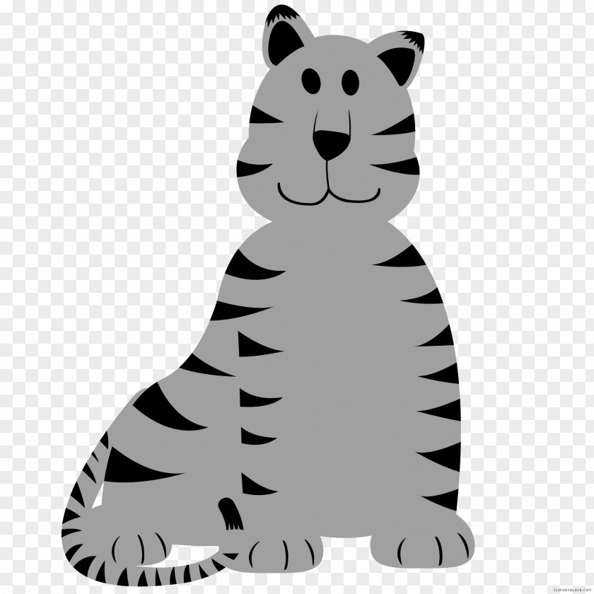 Tiger Whiskers Cat Clip Art PNG