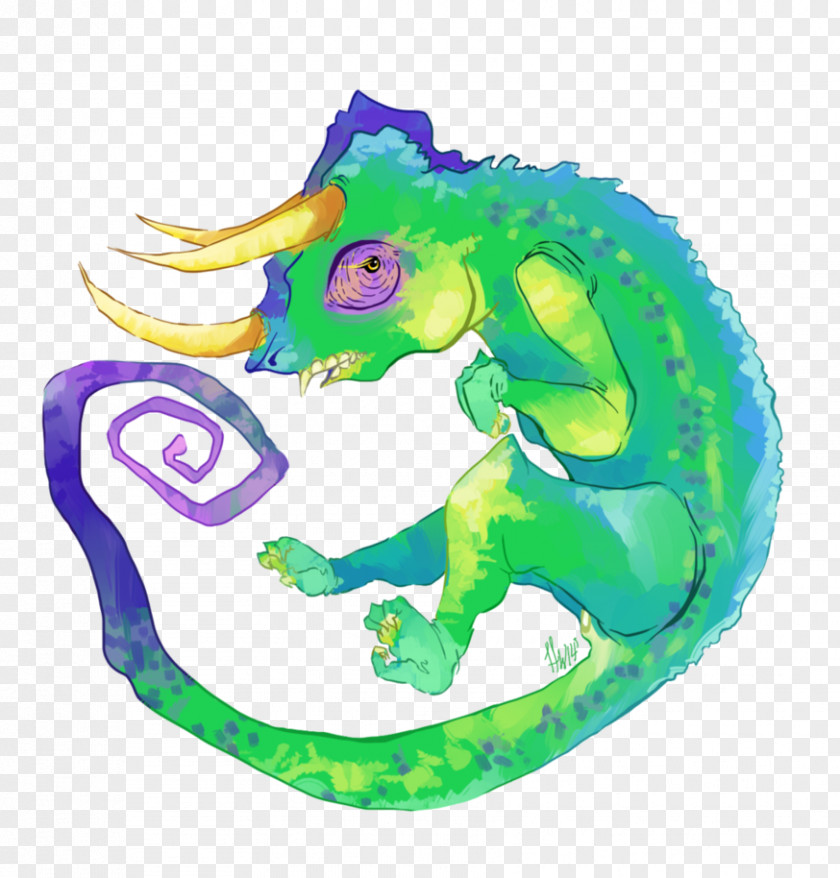 Chameleon Organism Animal Character Legendary Creature Clip Art PNG
