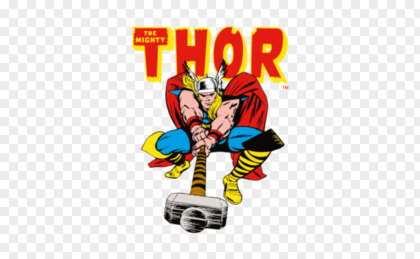 Comics Thor Logo Mjolnir Clip Art PNG