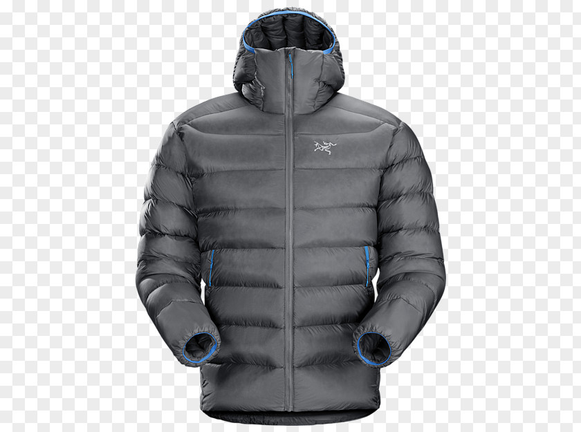 Goose Down Hoodie Jacket Arc'teryx Feather Clothing PNG