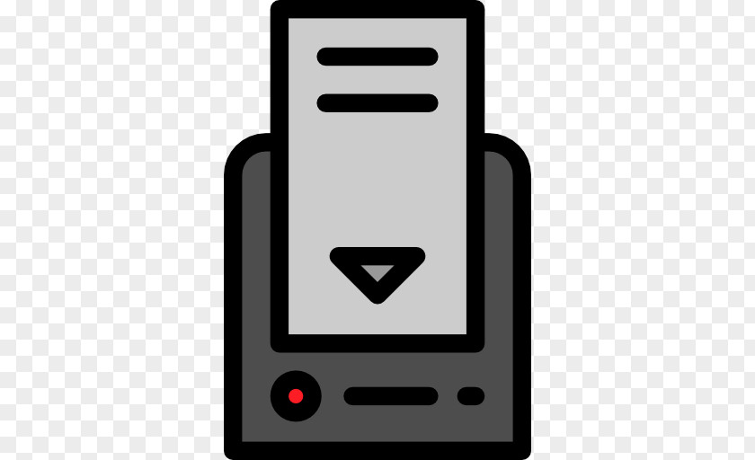 Printer Battery Charger Icon PNG