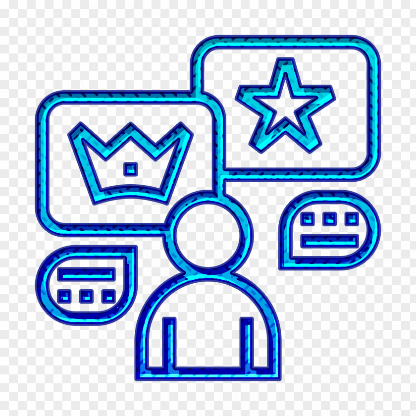 Star Icon Big Data Gamification PNG