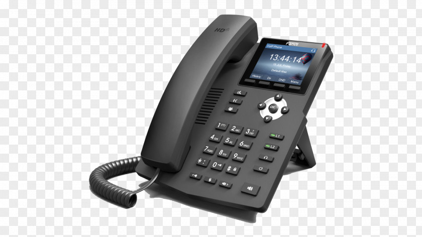 Voip VoIP Phone Fanvil X3g Lcd 320 X 240 Pixlar 7,11 Cm 2 Linjer Voice Over IP Session Initiation Protocol X3SP Sort Forbundet Håndsæt Digital Bord/Væg PNG