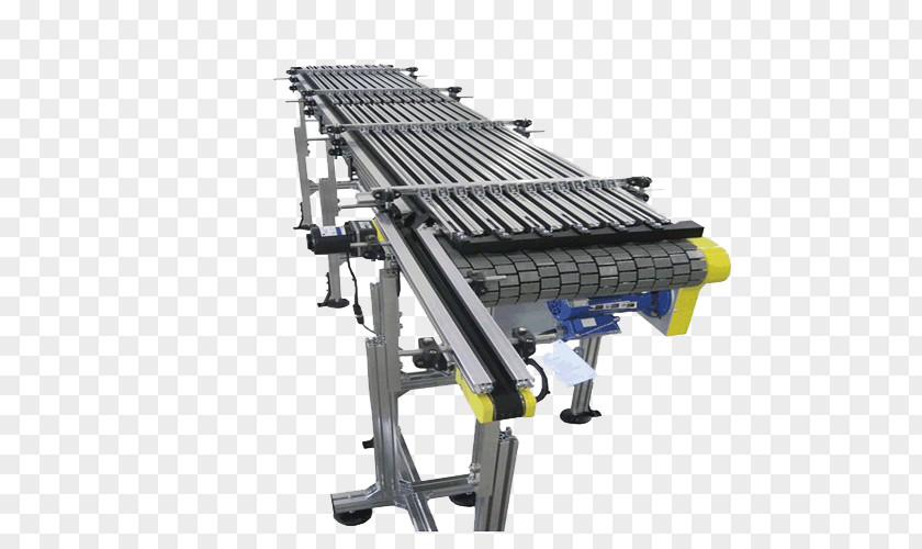 Chain Machine Conveyor System Lineshaft Roller Belt PNG