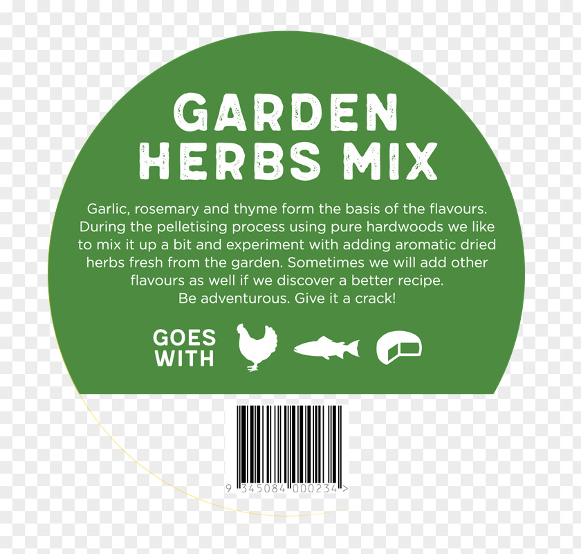 Herb Garden Label Logo Brand Font PNG