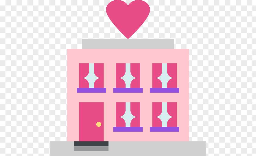 Motel Emoji Love Hotel Mastodon Itch.io PNG