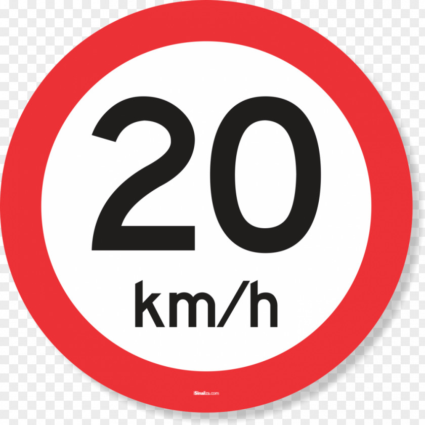 Permit Speed Limit Traffic Sign Warning PNG