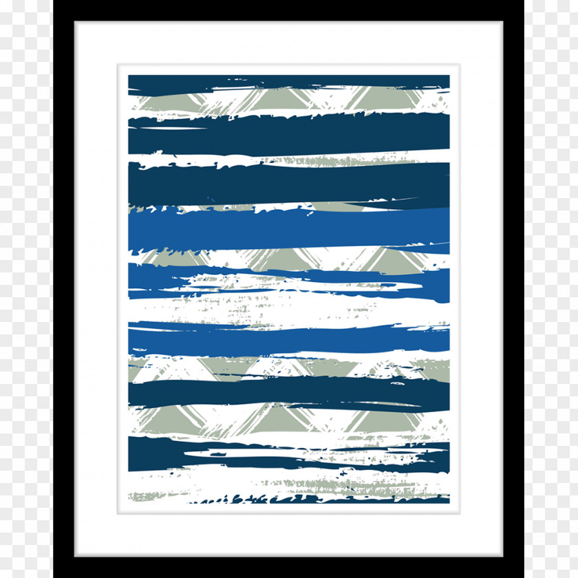 Zigzag Pattern Picture Frames Blue Sky Drawing PNG