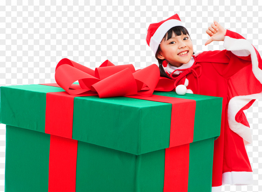 Christmas Gift Santa Claus PNG