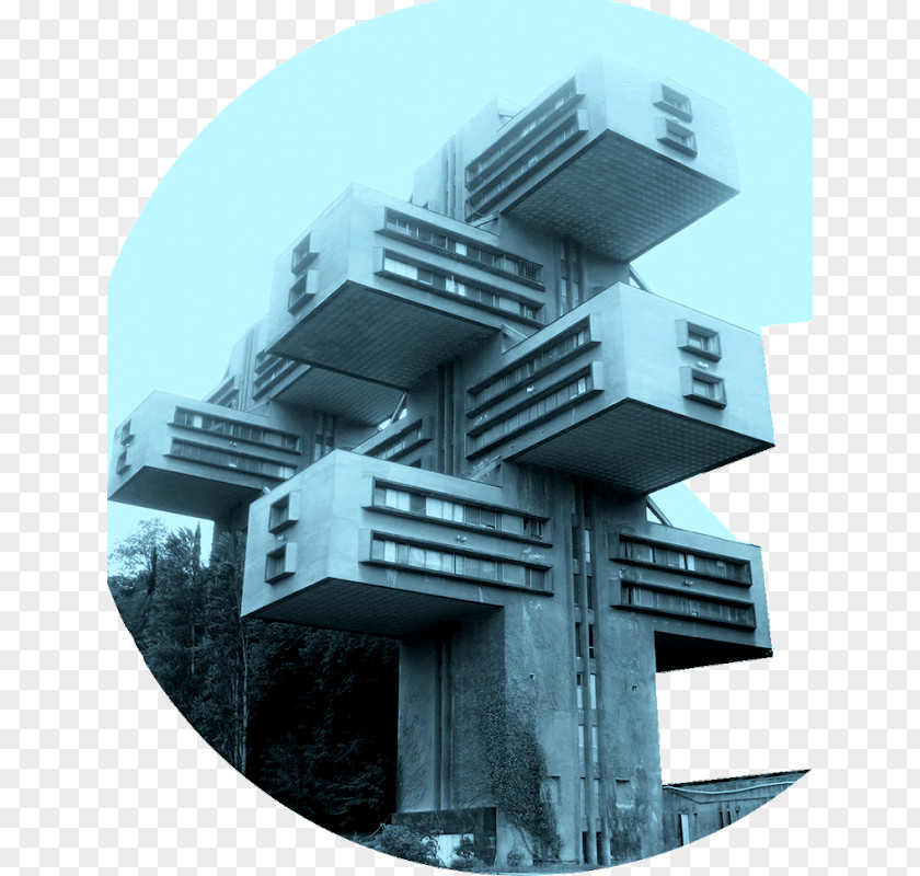 Design Facade Brutalist Architecture PNG