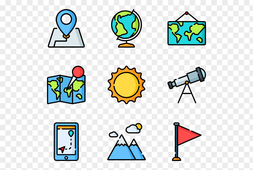 Geography Dance Party Clip Art PNG