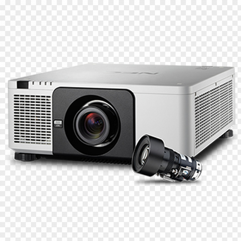 Projector NEC 60004009 PX803UL DLP Multimedia Projectors WUXGA Nec Small Video Npve303x PNG