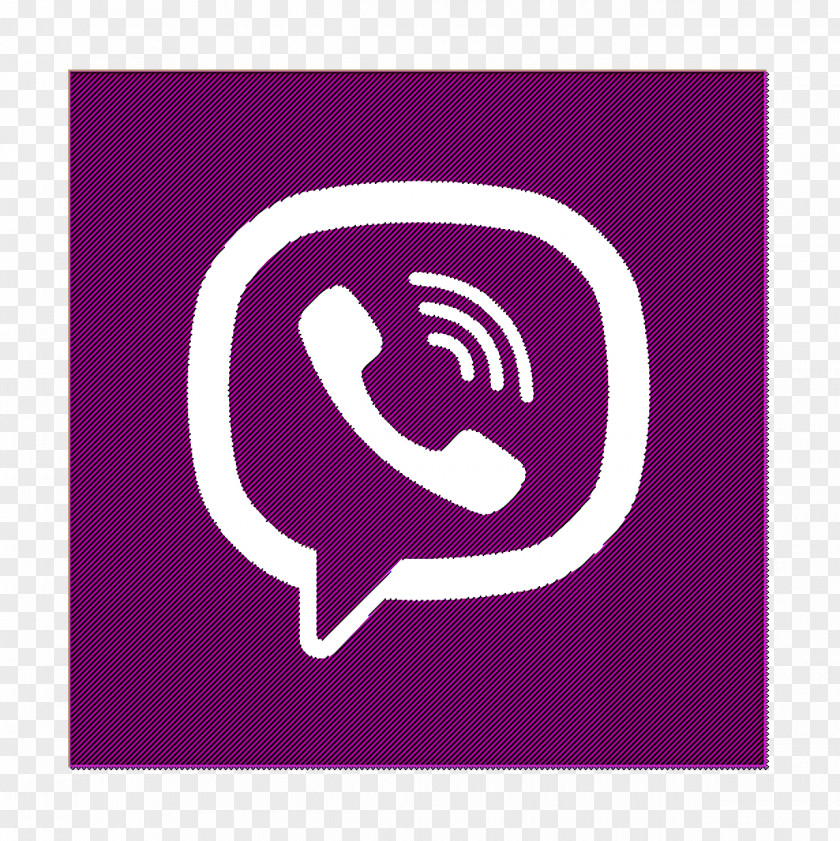 Symbol Magenta Viber Icon Social Networks Logos PNG