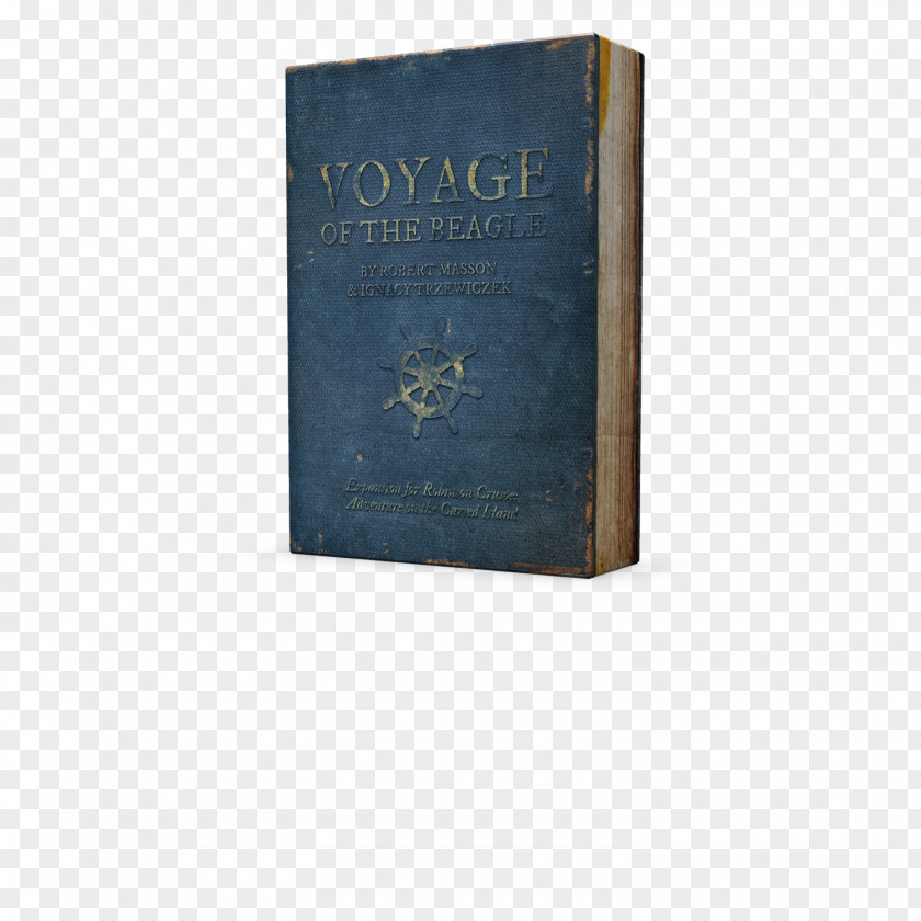 Book The Voyage Of Beagle Robinson Crusoe Board Game PNG