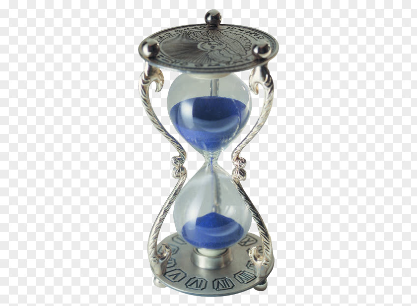 British Style Color Hourglass Time PNG