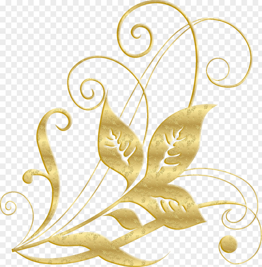 Decoration Gold Ornament Pattern PNG