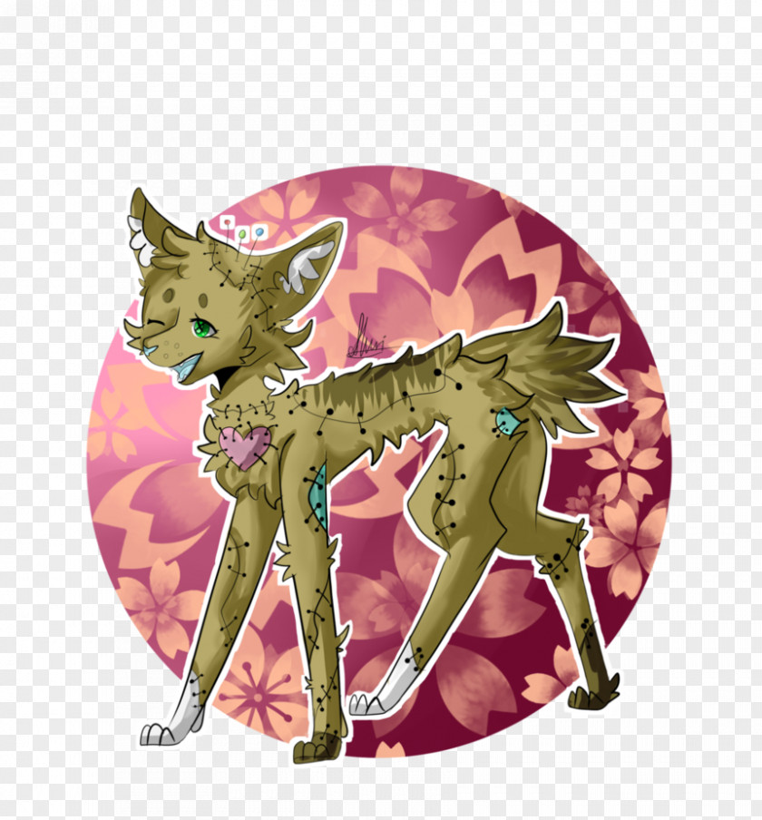 Happy Doll Deer Cartoon Character Carnivora PNG