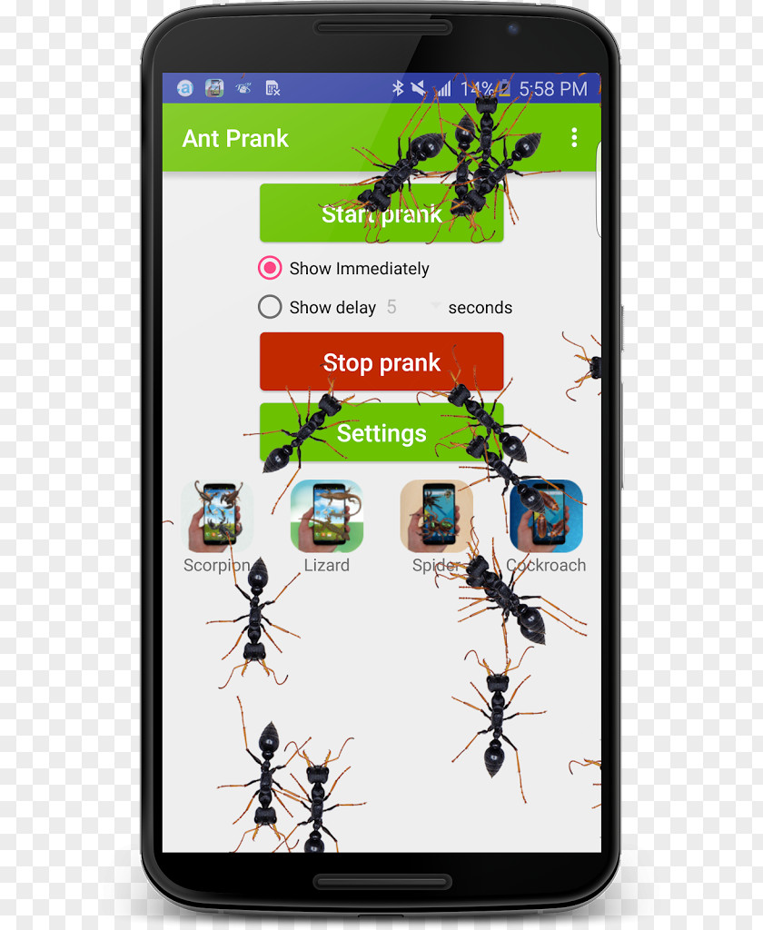 Android Ant Run Screenshot Running Mouse PNG