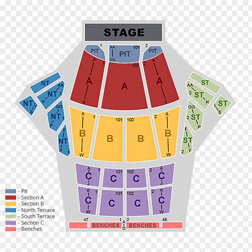 Cinema Seats The Greek Theatre Flicker World Tour Theater Seating Plan PNG