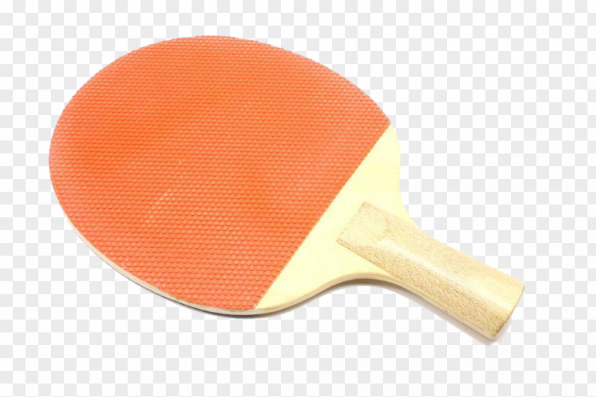 Light Red Table Tennis Bat Racket PNG