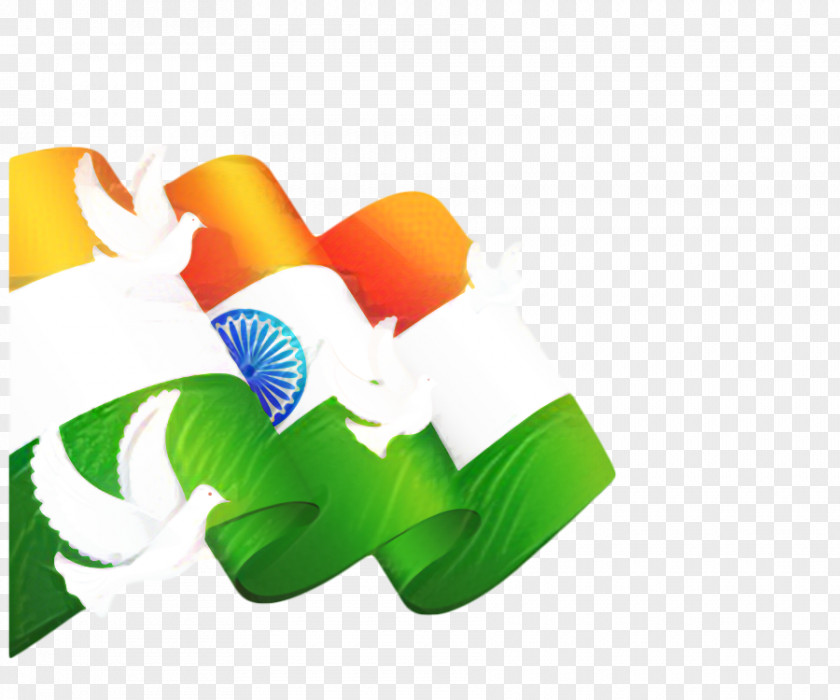 Logo Green India Independence Day Background PNG