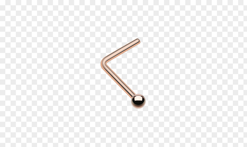 Nose Piercing Bangles Gold Body Surgical Stainless Steel PNG
