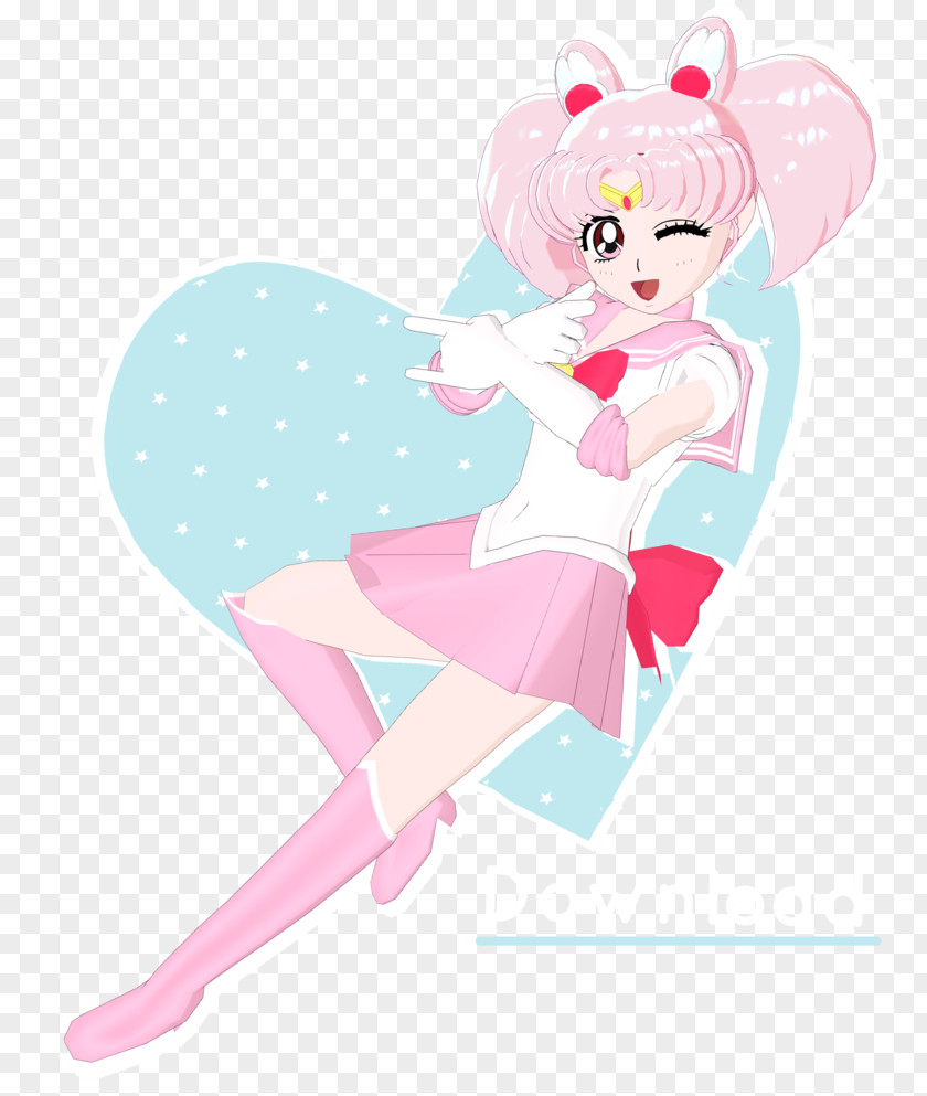 Sailor Moon Chibiusa MikuMikuDance Download PNG