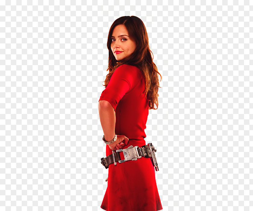 T-shirt Jenna Coleman Clara Oswald Doctor Who Asylum Of The Daleks Costume PNG