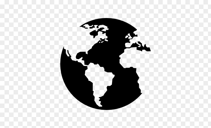 Traveling Vector Globe World Map Earth PNG