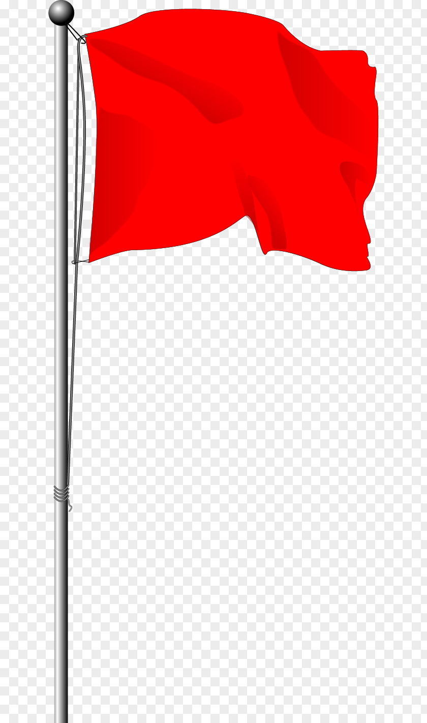 Vector Painted Red Lever Flag Area Angle Font PNG