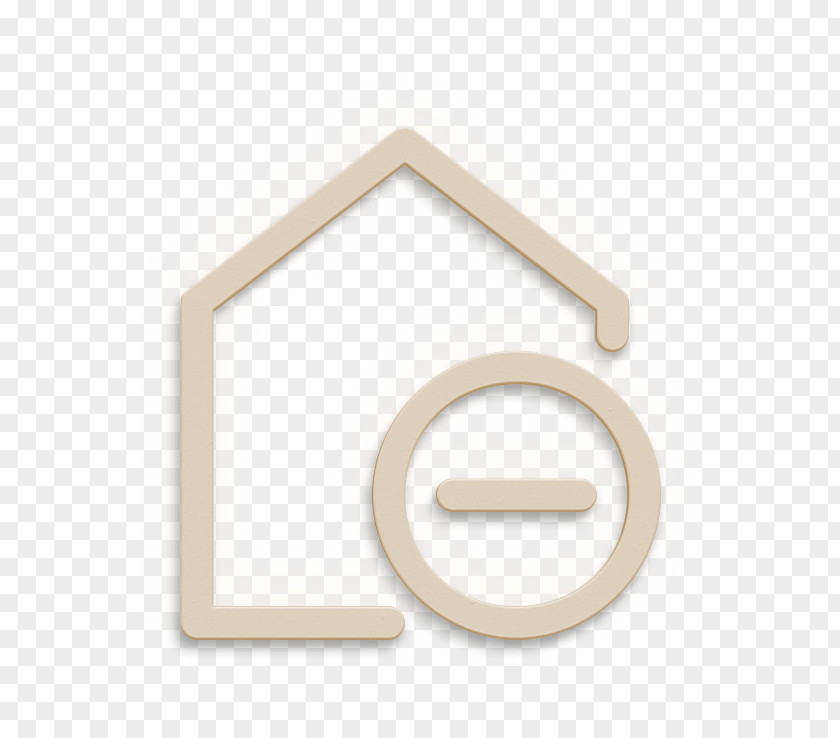 Beige Symbol App Icon Basic Home PNG