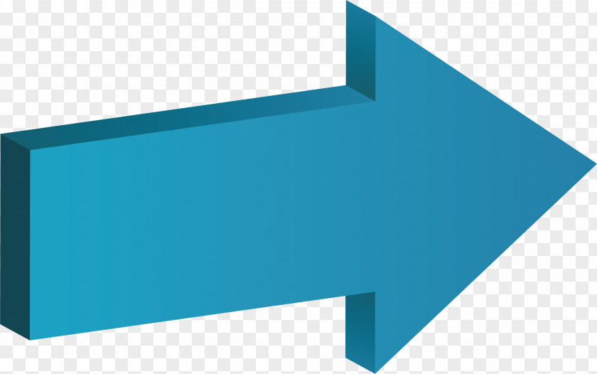 Blue Right Arrow Line Angle Area PNG