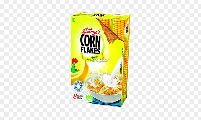 Breakfast Corn Flakes Cereal Kellogg's Banana PNG