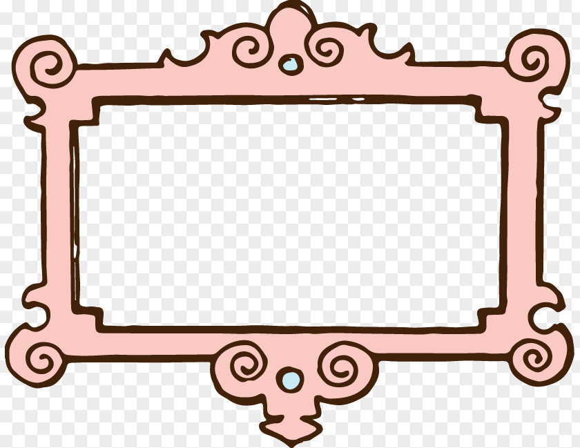 Pink Rose Clipart Picture Frame Download Clip Art PNG