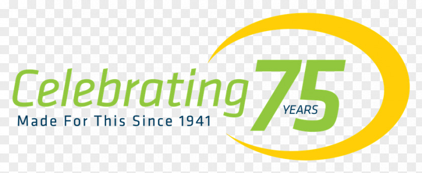 75 Anniversary Logo Brand Oberhof Product Design Green PNG