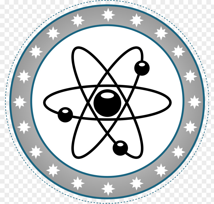 Nuclear Power Symbol Atomic Nucleus Bohr Model Clip Art PNG