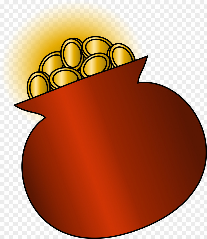 Orange Bag Clip Art PNG